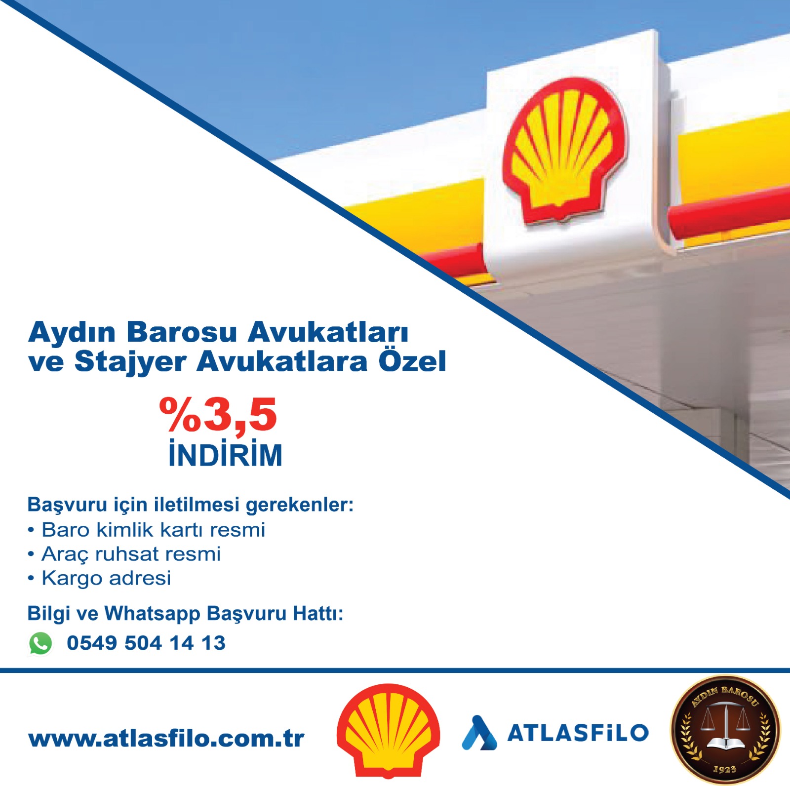 SHELL ATLAS FİLO YÖNETİMİ İLE İNDİRİM PROTOKOLÜ